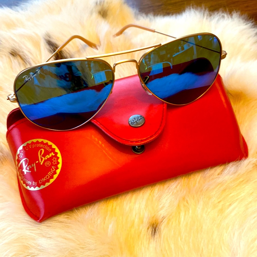 Ray Ban P Aviators - EUC